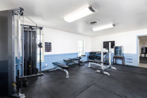Fitness Center At Corporate Housing In Carrizo Springs